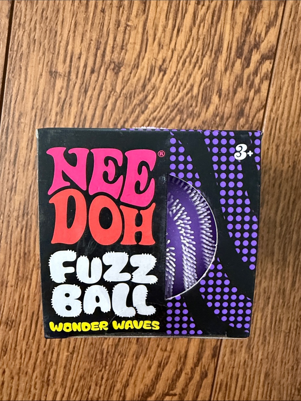 NeeDoh Fuzz Ball Wonder Waves - Purple - SEALED